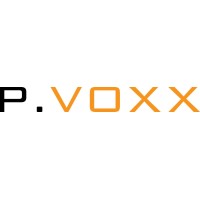 P.Voxx logo, P.Voxx contact details