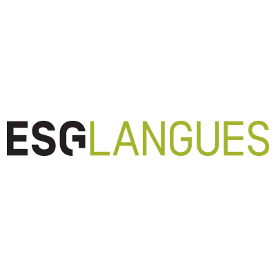 ESG Langues logo, ESG Langues contact details