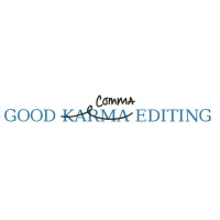 Good Comma Editing logo, Good Comma Editing contact details