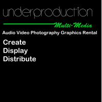 Underproduction Multimedia logo, Underproduction Multimedia contact details