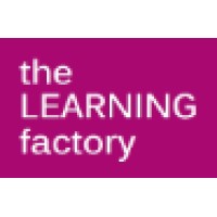 The Learning Factory logo, The Learning Factory contact details