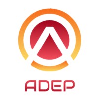 ADEP logo, ADEP contact details