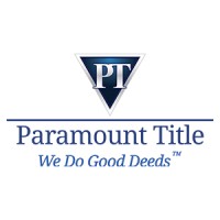 Paramount Title logo, Paramount Title contact details