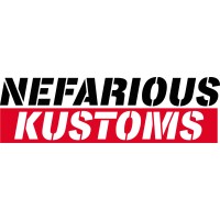 Nefarious Kustoms logo, Nefarious Kustoms contact details