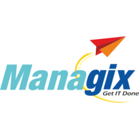 Managix logo, Managix contact details