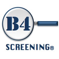 B4 Screening logo, B4 Screening contact details