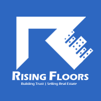 RisingFloors logo, RisingFloors contact details