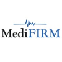 MediFIRM logo, MediFIRM contact details