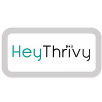 HeyThrivy logo, HeyThrivy contact details