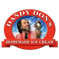 'Dandy Don''s HomeMade Ice Cream' logo, 'Dandy Don''s HomeMade Ice Cream' contact details