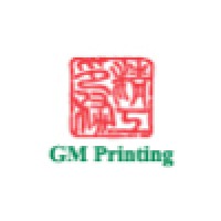 GM Printing logo, GM Printing contact details