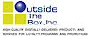 Outside the Box logo, Outside the Box contact details