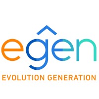 E-GEN logo, E-GEN contact details