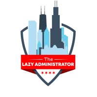 The Lazy Administrator logo, The Lazy Administrator contact details