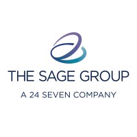 The Sage Group logo, The Sage Group contact details