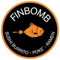 FinBomb Sushi logo, FinBomb Sushi contact details