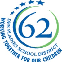 Des Plaines School District 62 logo, Des Plaines School District 62 contact details