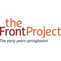 The Front Project logo, The Front Project contact details