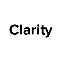 Clarity logo, Clarity contact details