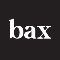 BAX logo, BAX contact details