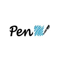 The Pen logo, The Pen contact details