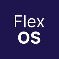 FlexOS logo, FlexOS contact details