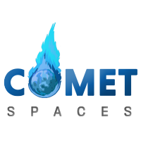 Comet Spaces logo, Comet Spaces contact details