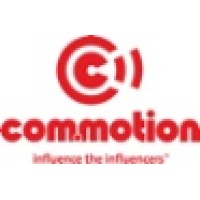 commotion logo, commotion contact details