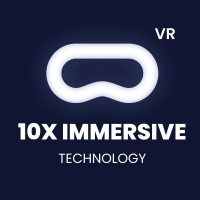 10X Immersive logo, 10X Immersive contact details