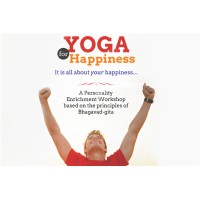 Yoga for Happiness logo, Yoga for Happiness contact details