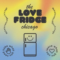 The Love Fridge logo, The Love Fridge contact details