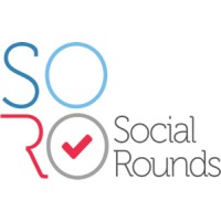 SocialRounds logo, SocialRounds contact details