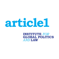 Article 1 - Institute for Global Politics and Law logo, Article 1 - Institute for Global Politics and Law contact details