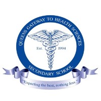 Queens Gateway To Health Sciences Secondary School logo, Queens Gateway To Health Sciences Secondary School contact details