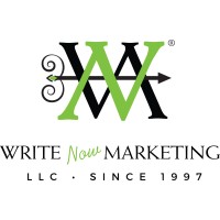 Write Now Marketing logo, Write Now Marketing contact details