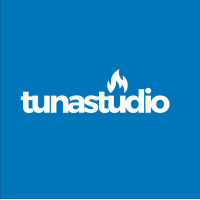 TunaStudio logo, TunaStudio contact details