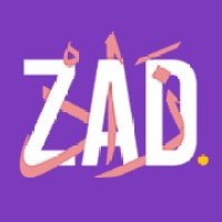 ZAD logo, ZAD contact details