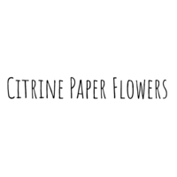 Citrine Paper Flowers logo, Citrine Paper Flowers contact details