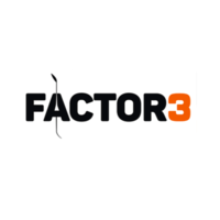 Factor3 logo, Factor3 contact details