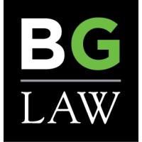 BG Law logo, BG Law contact details