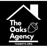 THE OAKS AGENCY logo, THE OAKS AGENCY contact details