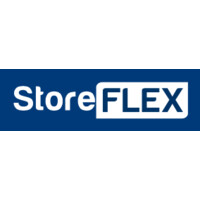 StoreFLEX logo, StoreFLEX contact details