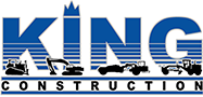 King Construction logo, King Construction contact details