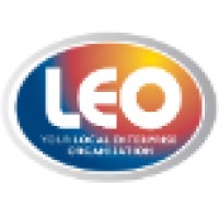 LEO logo, LEO contact details