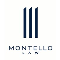 Montello Law logo, Montello Law contact details