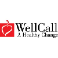 WellCall logo, WellCall contact details