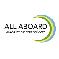 All Aboard Disability Support Services logo, All Aboard Disability Support Services contact details