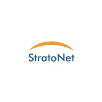 StratoNet logo, StratoNet contact details