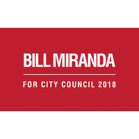 Bill Miranda for City Council 2018 logo, Bill Miranda for City Council 2018 contact details