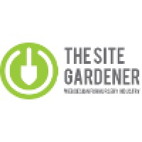 The Site Gardener logo, The Site Gardener contact details